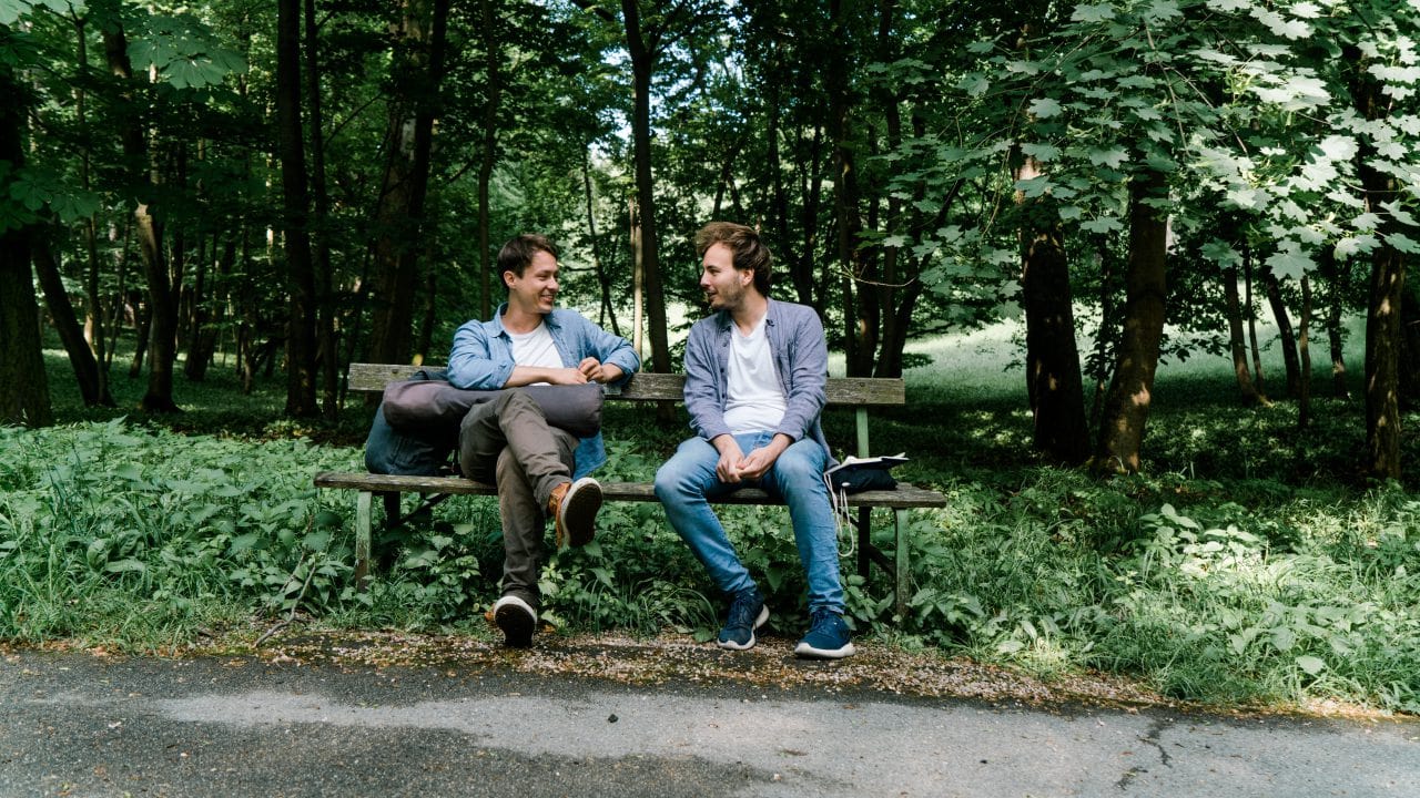 Ernst Merkinger und Jan Pöltner