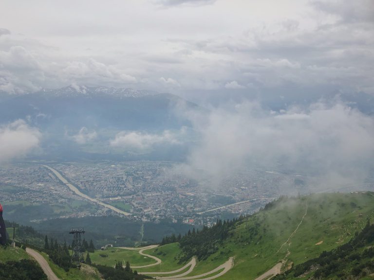 Ausblick Innsbruck Wanderei