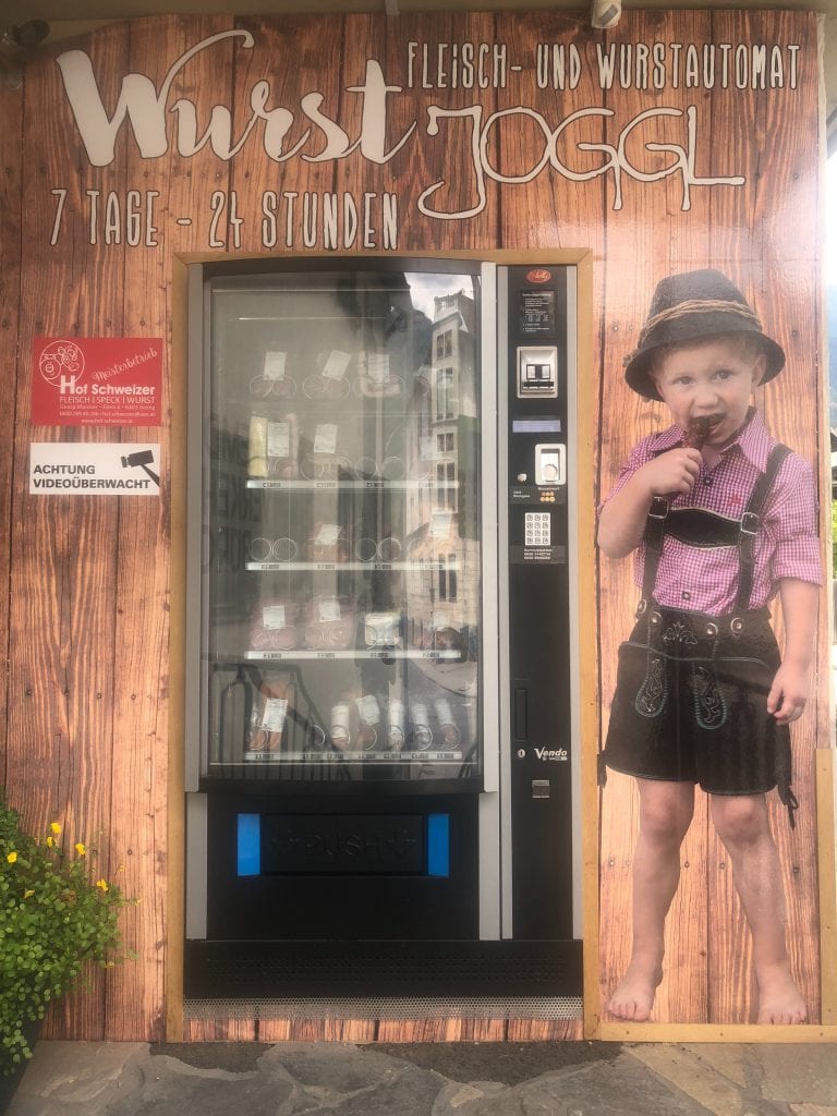 Wurstautomat Wanderei