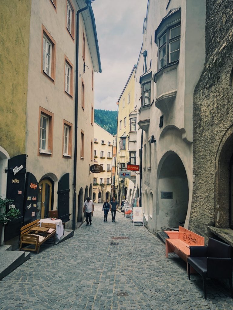 Hall in Tirol Wanderei